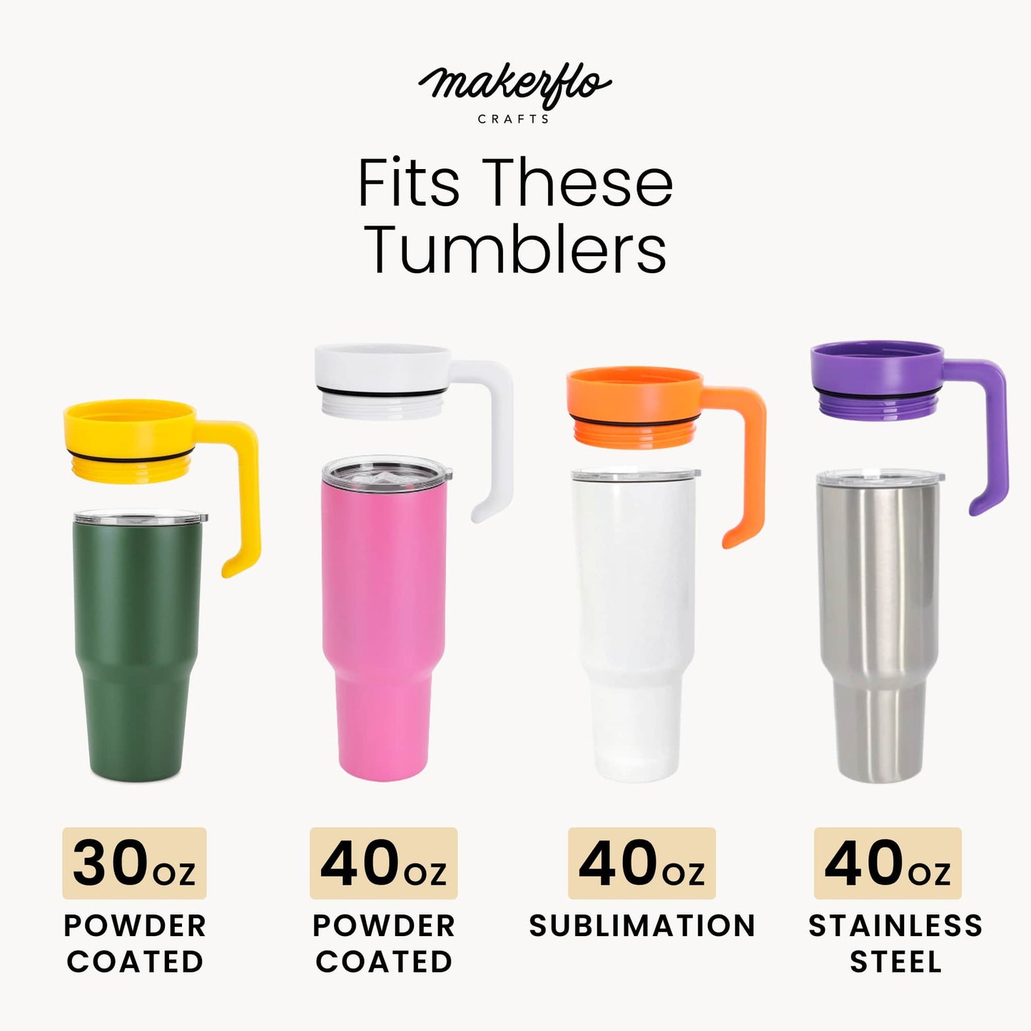 Handle for 30oz & 40oz Tumbler