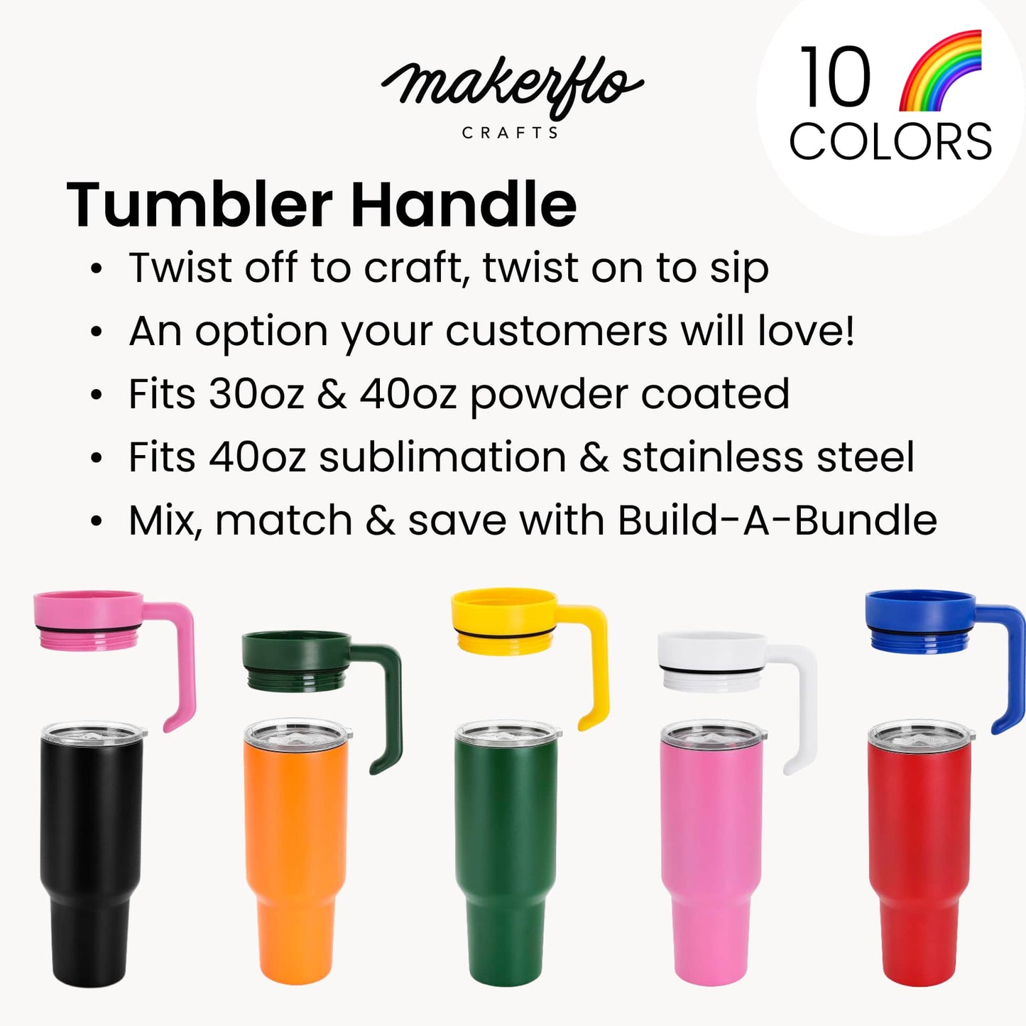 Handle for 30oz & 40oz Tumbler